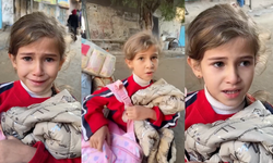 Refah'a göç etmek zorunda kalan küçük kız: "Korkuyorum!"