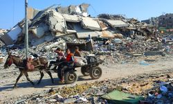 Gazze Şeridi'nin kuzeyindeki bazı bölgeler harabeye döndü