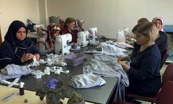 "Şehit Şerife Bacı'nın torunları" Gazze için giysi ve battaniye üretiyor