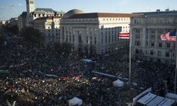 ABD'nin başkenti Washington'da Filistin'e destek gösterisi