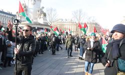 Brüksel'e kadar devam edecek Filistin'e destek yürüyüşü Paris'te başladı