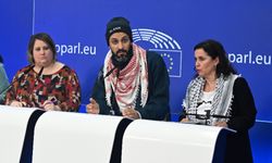Açlık grevindeki Filistinli gazeteci, Avrupa Parlamentosunda ateşkes çağrısı yaptı