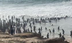 Gazze'de yaşayanların deniz kıyısında "insani yardım bekleyişleri" sonuçsuz kaldı