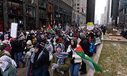 ABD'de İsrail'e fon protestosunda 126 kişi gözaltına alındı