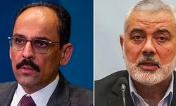 MİT Başkanı Kalın, Hamas Siyasi Büro Başkanı Haniye ile görüştü
