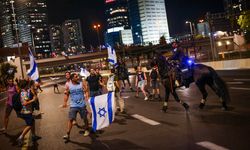 Tel Aviv’de Netanyahu hükümeti karşıtı gösteride 11 kişi gözaltına alındı