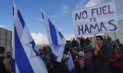 İsraillilerin gösterisi sebebiyle Refah Sınır Kapısı'ndan yardım gelmedi