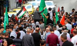 İsrail'in Gazze'ye saldırıları Batı Şeria'da protesto edildi