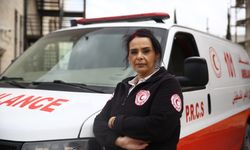 Filistin'in ilk kadın ambulans şoförü, Gazze’deki hemcinslerinin Dünya Kadınlar Günü'nü kutladı