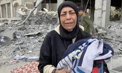 İsrail saldırısında çocukları enkaz altında kalan Gazzeli anneden çağrı