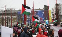 Avusturya’da Filistin’e destek yürüyüşü düzenlendi