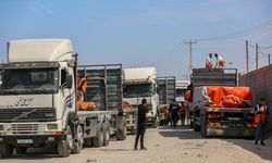 Ürdün'den Gazze Şeridi'ne iki günde 73 yardım tırı gönderildi