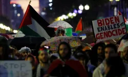 ABD'de Filistin yanlısı göstericiler İsrail Konsolosluğu binasına girdi