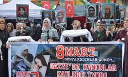 Kütahya'da Gazzeli kadınlar için yürüyüş yapıldı