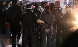 California Üniversitesi'ndeki Filistin'e destek gösterisine polis müdahalesinden endişe ediliyor