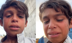 Gazzeli çocuk, dünyanın iki yüzlülüğüne sitem etti: "Dünya bize yalan söylüyor!"