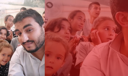 Gazzeli çocukların füze korkusu yüzlerinden okundu