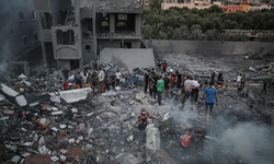İsrail'in Gazze'ye düzenlediği hava saldırısında 3 polis şehit oldu