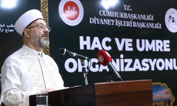 Diyanet İşleri Başkanı Erbaş, Mekke'de "Arafat Bilgilendirme Toplantısı"na katıldı