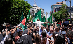 Haniye'ye düzenlenen suikast, işgal altındaki Batı Şeria'da protesto edildi