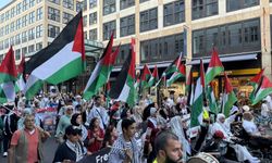 Berlin polisinden Filistin destekçilerine sert müdahale