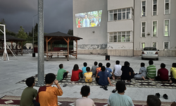 Hatay'da Kur'an kursu öğrencilerine yönelik sinema etkinliği düzenlendi