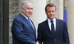 Macron, Netanyahu ile Orta Doğu'daki artan gerilimi görüştü