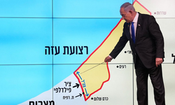 Filistin: Netanyahu, gösterdiği haritayla Batı Şeria'nın ilhakına dair niyetini ortaya koyuyor