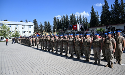 Suriye'de görev yapacak jandarma komandolar dualarla uğurlandı