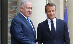 Macron ve Netanyahu Orta Doğu'yu görüştü