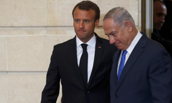 Netanyahu, İsrail'e silah ambargosu çağrısı yapan Macron ile görüştü