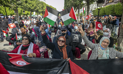 Tunuslu aktivistler, Arap Birliği'ni protesto etti