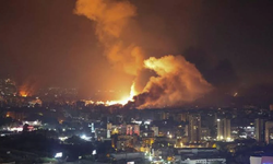 İsrail gece Beyrut’un güneyine 4 hava saldırısı düzenledi