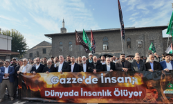 Diyarbakır'da İsrail'in Gazze saldırıları protesto edildi