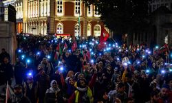 İsrail'in Gazze'deki katliamları İstanbul'da protesto edildi