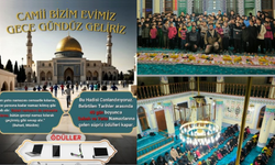 Hatay'da "Cami Bizim Evimiz Gece Gündüz Geliriz" etkinliği