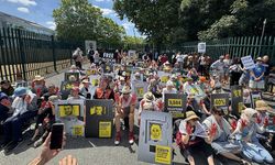 İngiltere'de Filistin protestolarında 86 gözaltı