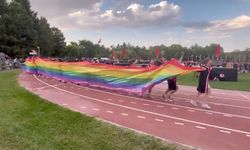 ODTÜ mezuniyetinde skandal: LGBT paçavrasıyla slogan attılar