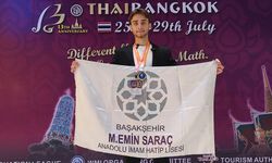 İmam hatip öğrencisi matematik yarışmasında dünya üçüncüsü