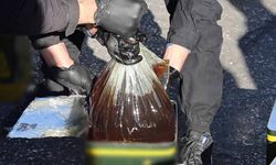 Lazkiye’de dev operasyon: Yağ tenekesinde sıvı kokain
