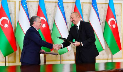 Özbekistan ve Azerbaycan liderleri ikili ilişkilerin geliştirilmesi konusunda anlaştı