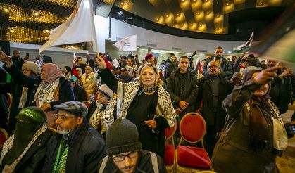 Tunus Ulusal Halk Hareketinden Filistin'e destek forumu