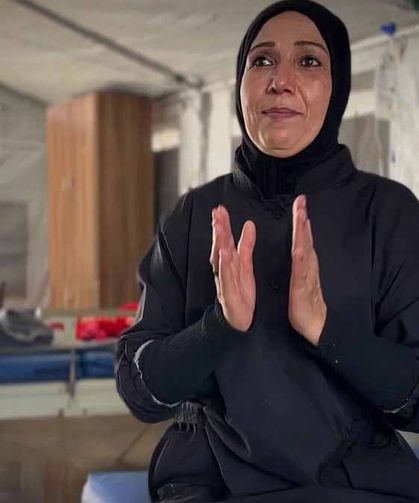 Gazze’nin kahramanları: Hastanelerin fedakar hanımları