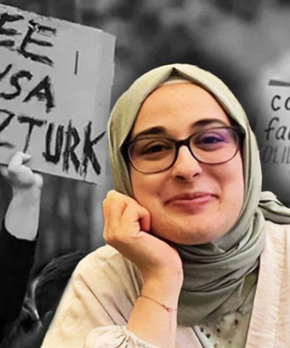 Siyonistlerin hedefindeki öğrenci Rümeysa Öztürk kazandı