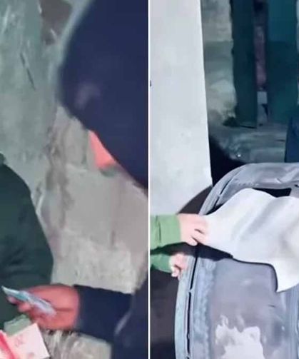 Ramallah'ta İran füzesinin parçalarını 100 dolara sattı