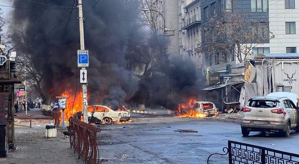 Ukrayna'nın Herson Kentinde Füze Saldırısı