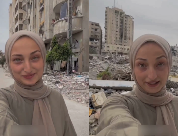 Filistinli genç kız: "Toprak şehit kanlarına bulanmış olsa da burası bizim vatanımız!"
