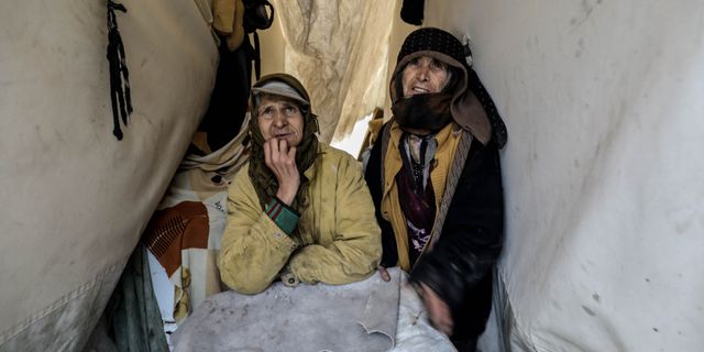 İdlib'de Kış, Kamplardaki Sivillerin Hayatını Zorlaştırıyor