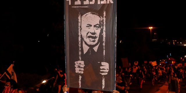 Netanyahu'nun politikalarına karşı gösteriler 11. haftasında