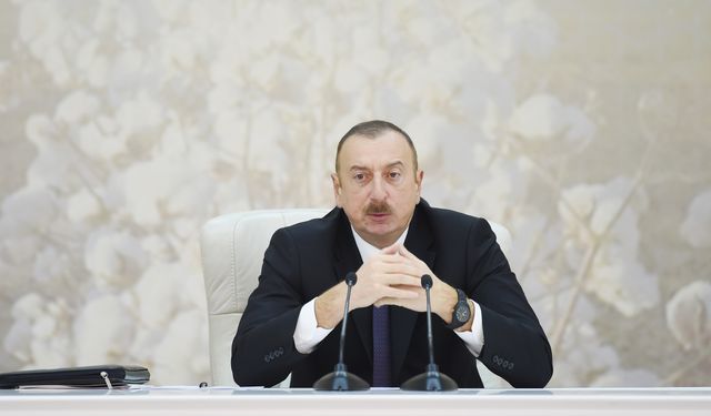 Aliyev: Ermeni güçleri silah bırakırsa operasyon son bulur